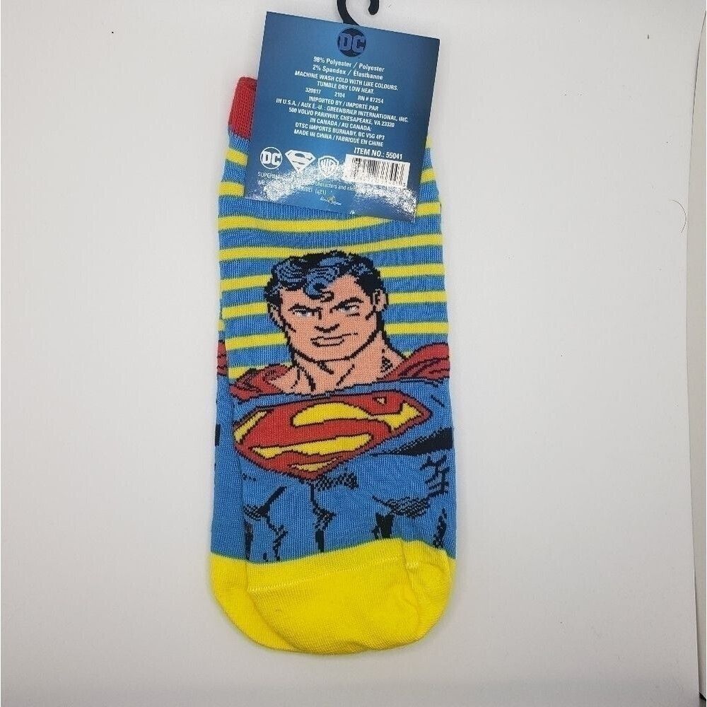 Dc COMIC Superman Ankle Socks
